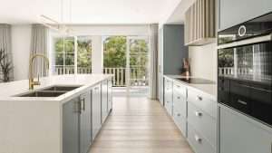 Talostone Serene White Yowie Bay sample